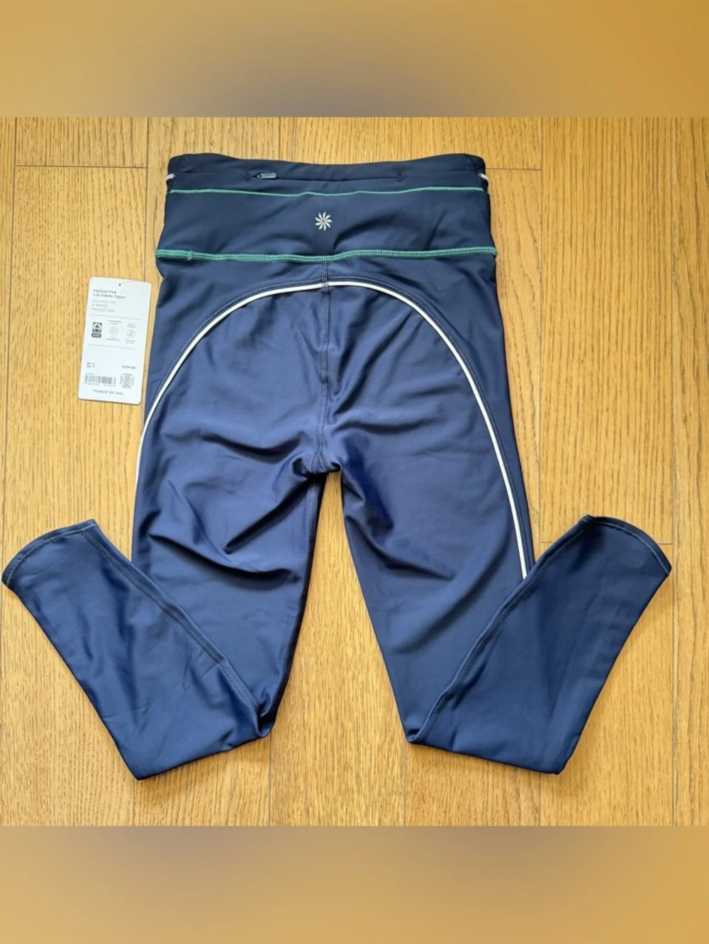 ATHLETA 
Interval Stash High Rise 7/8 Legging NWT Size XS - Picture 5 of 6